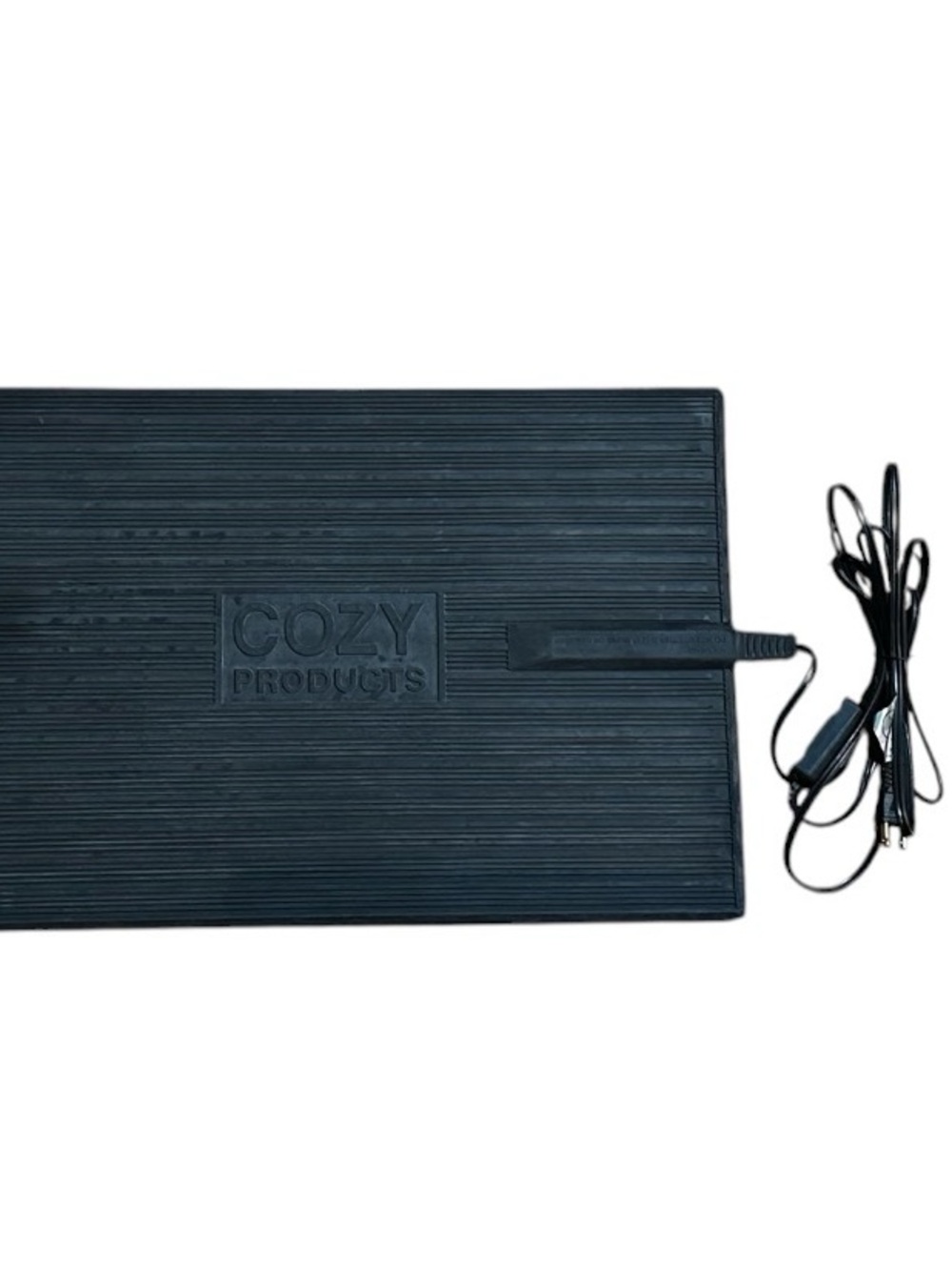 COZY Products Black Heated Floor Mat